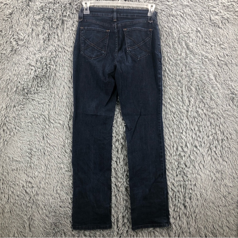 NYDJ Not Your Daughters Jeans Womens Size 4 Blue Straight Leg